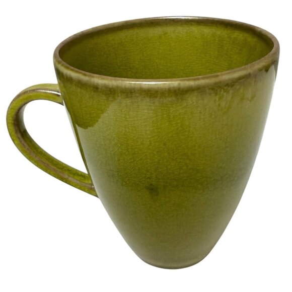 Jars France Mug Avocado Green Tourron Tilleul French Country Coffee Cup Ref# A - Picture 3 of 9